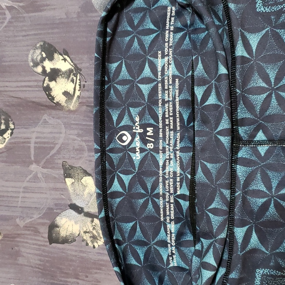 3/$65 Inner Fire yoga capri - Picture 3 of 5